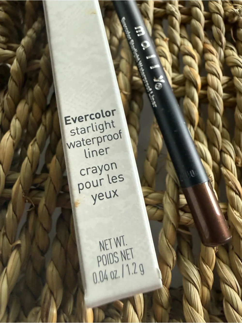 Mally Dark Chocolate Evercolor Starlight Waterproof Eyeliner New